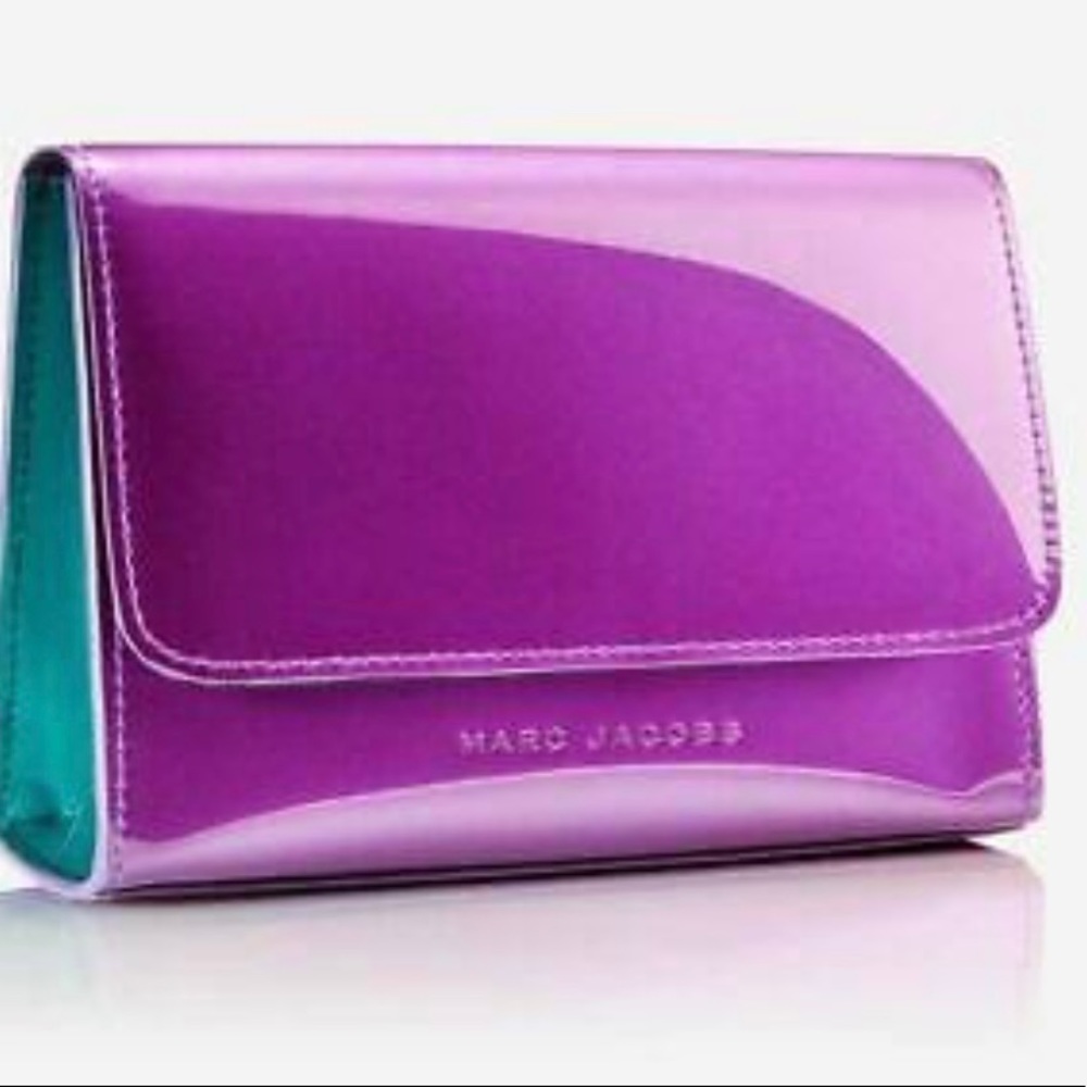 Marc Jacobs Beauty Glossy Cosmetic/Clutch Bag, Limited Edition EUC